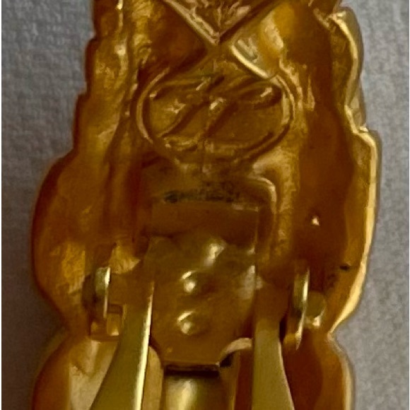 Vintage Karl Lagerfeld Clip on Earrings - Picture 13 of 16